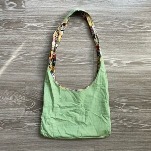 Gingham Reversible Shoulder Bag